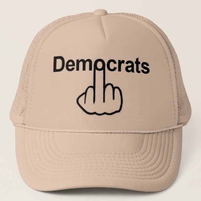 Boné Sacudir dos Democratas do Chapéu (Frente)