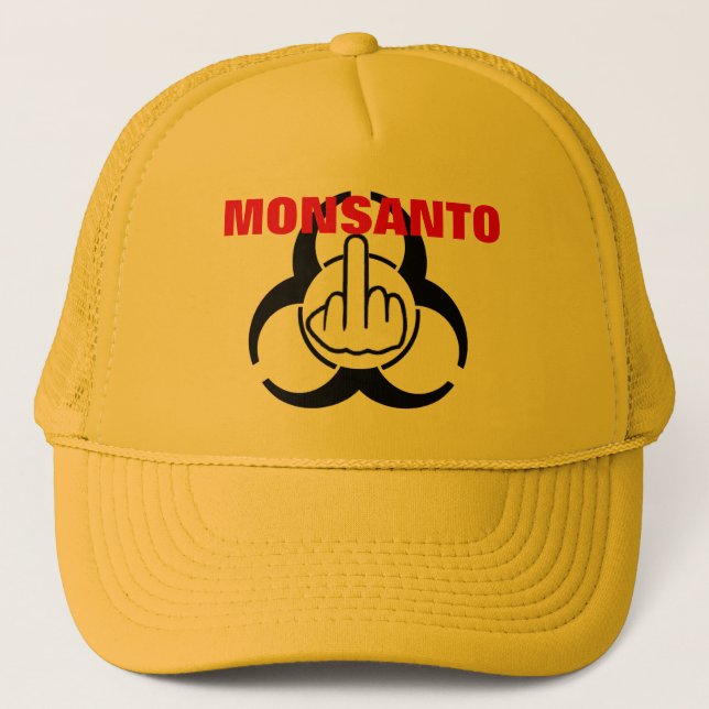 Boné Sacudir Hat Monsanto Bio Hazard (Frente)