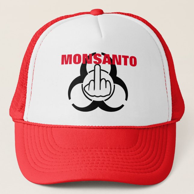 Boné Sacudir Hat Monsanto Bio Hazard (Frente)