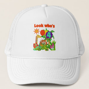 Boné Safari 4º Aniversário Camisetas e presentes