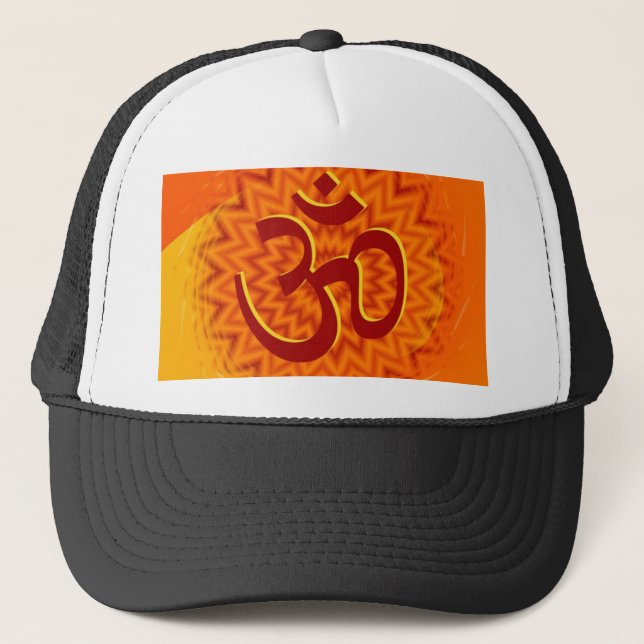 Boné Saffrom OM amarelo (Frente)