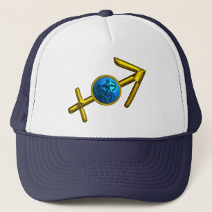 BONÉ SAGITTARIUS, DOURADO SINAL DE ANIVERSÁRIO ZODIÁT
