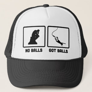 Boné Salto do tirante com mola