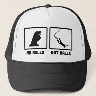 Boné Salto do tirante com mola