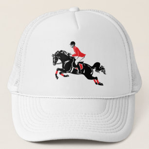 Boné salto equestre