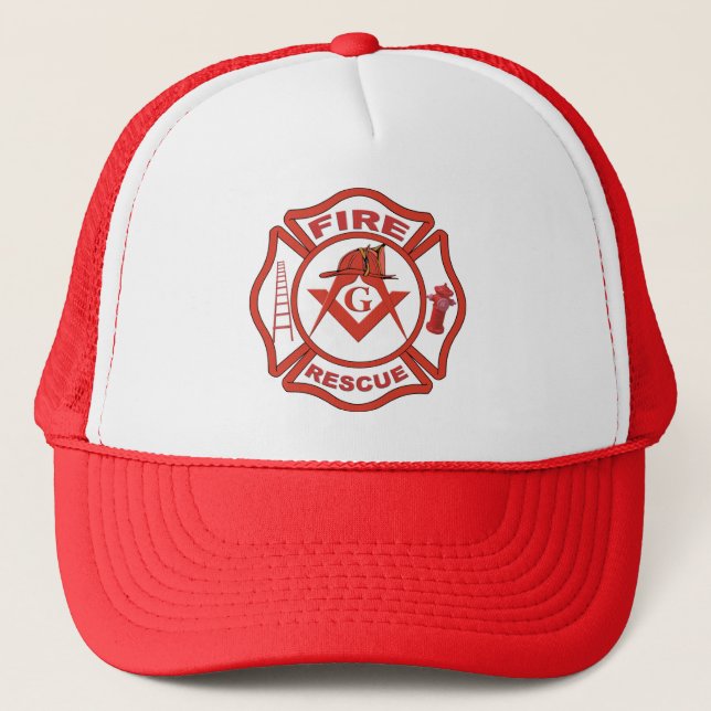 BONÉ SALVAMENTO MAÇÓNICO DO FOGO (Frente)