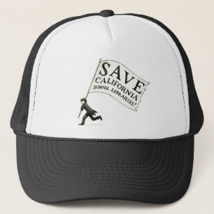 Boné Salvar a mercadoria das bibliotecas escolares de