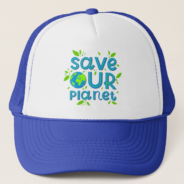 Boné Salvar nosso planeta (Frente)