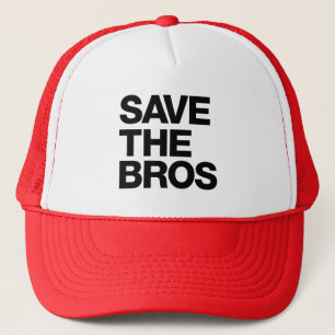 Boné Salvar o chapéu de Bros - vermelho