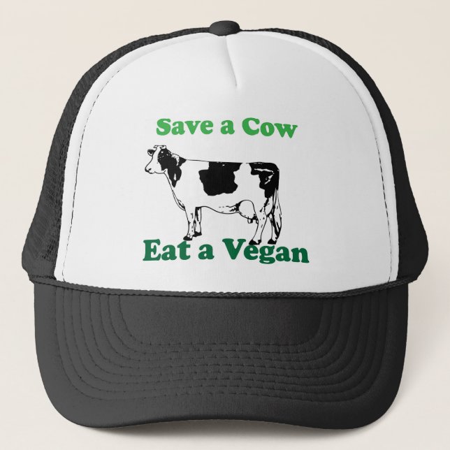 Boné Salvar uma vaca (Frente)