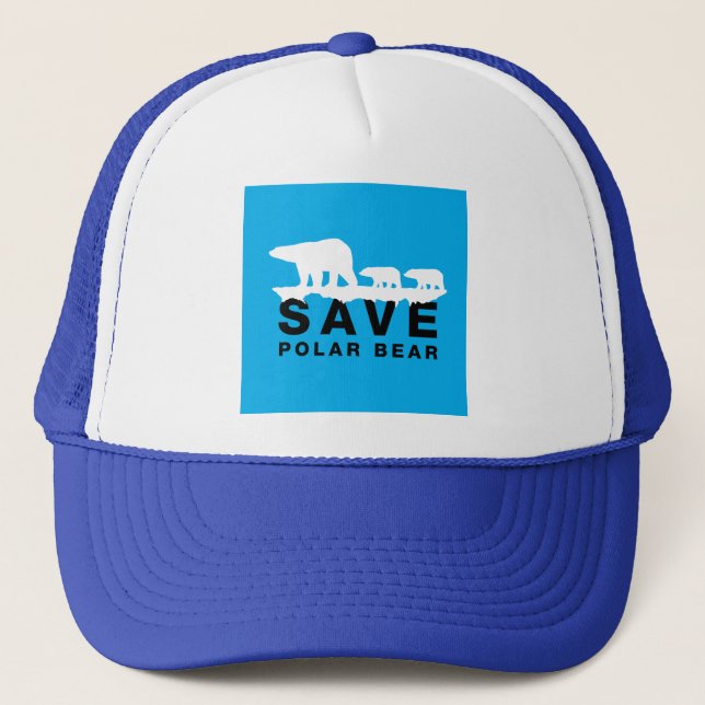 Boné Salvar Urso Polar (Frente)
