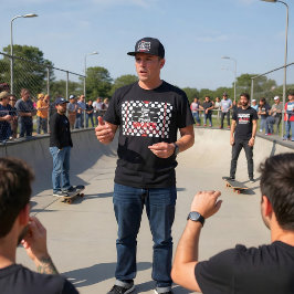 Boné Salve A Placa Do Skate Do Planeta