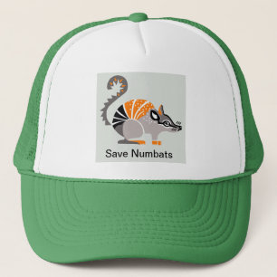 Boné Salve NUMBATS - Animais ameaçados - Vida selvagem 