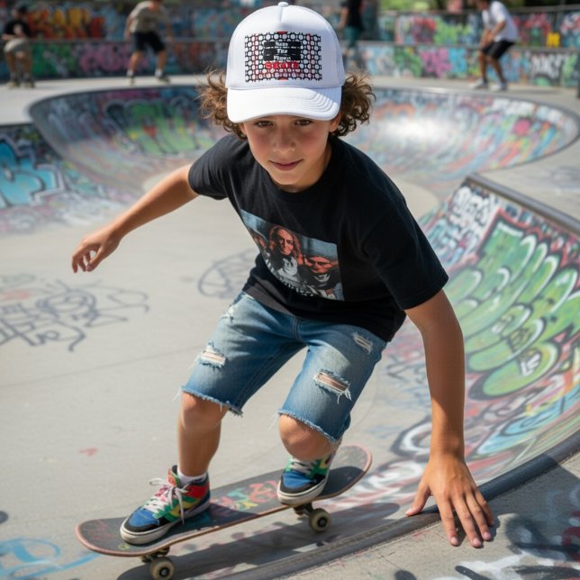 Boné Salve O Planeta Skate Skateboard (Criador carregado)