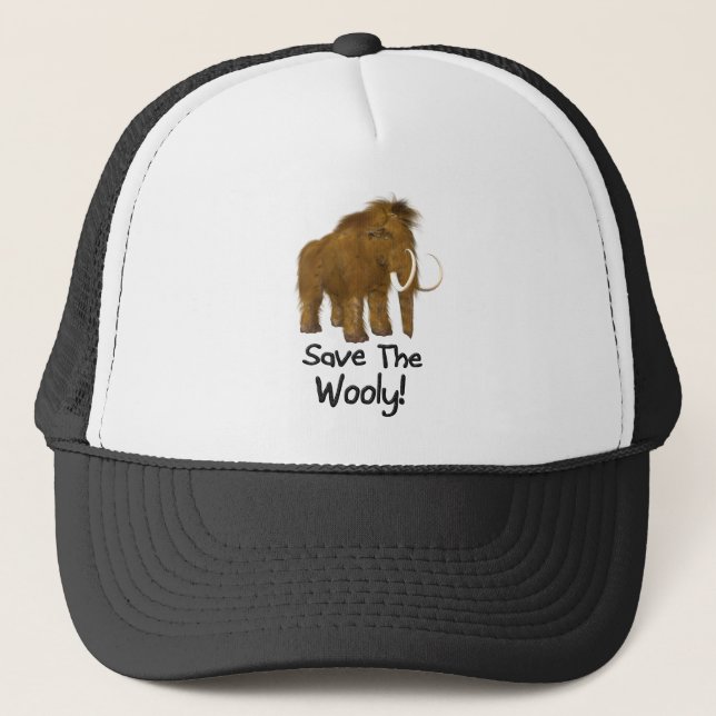 Boné "Salve o Wooly" Wooly Mammoth (Frente)