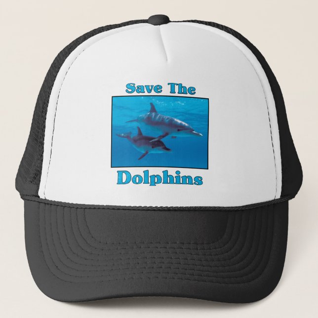 Boné Salve os golfinhos (Frente)