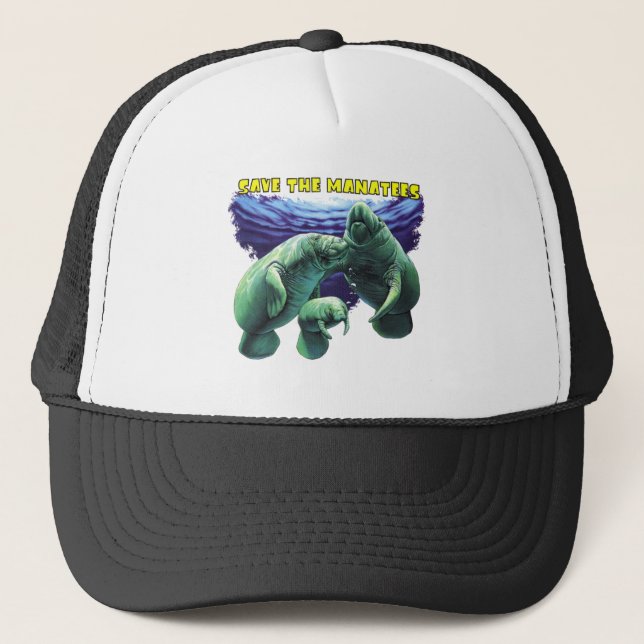 Boné Salve os Manatees (Frente)