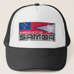 Boné Samoa Muamua Le Atua - bandeira de Samoa