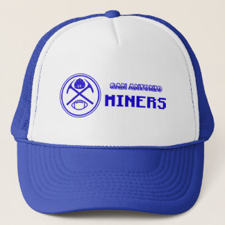 Boné San Antonio Miners White/Royal Trucker Hat