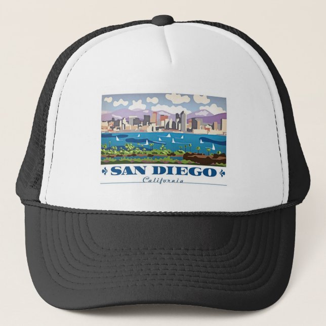 Boné San Diego Skyline (Frente)