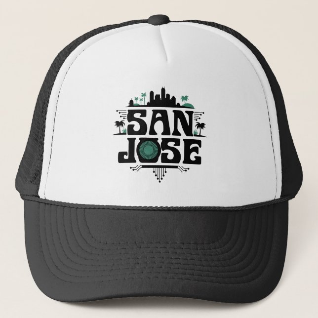 Boné San Jose Califórnia Estados Unidos (Frente)