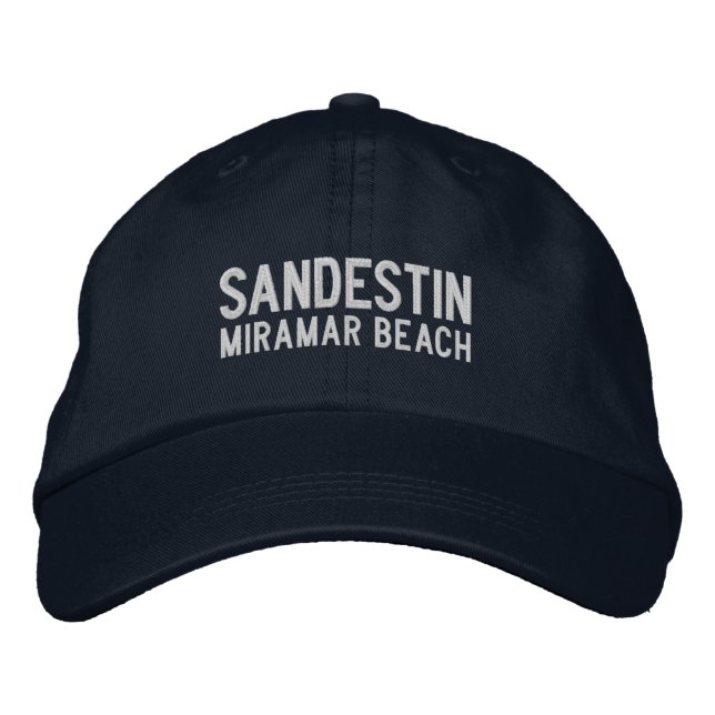 Boné Sandestin Miramar Beach Florida Baseball Hat (Frente)
