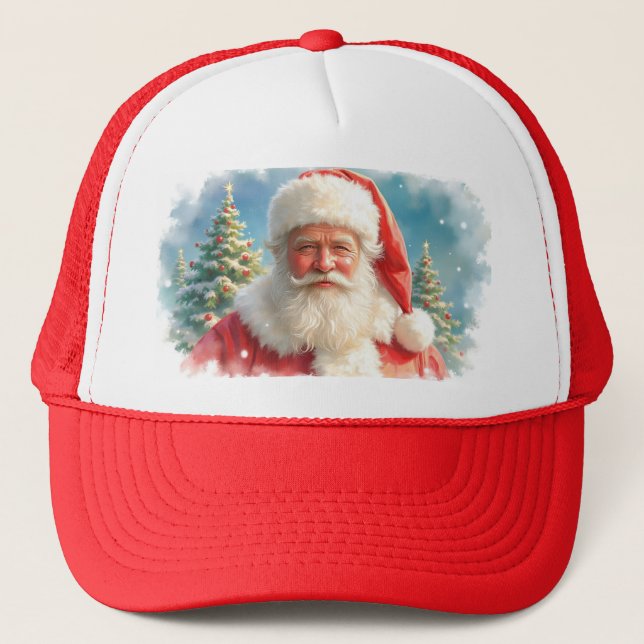 Boné Santa Claus, trucker, hat 🎄 (Frente)