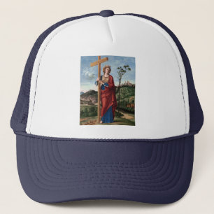 Boné Santa Helena com a Vera Cruz Arte Sacra