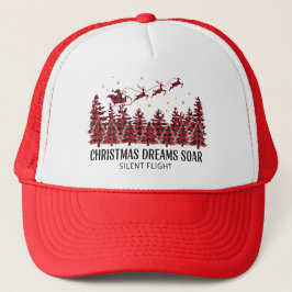 Boné Santa Sleigh Ride Christmas Trucker Hat