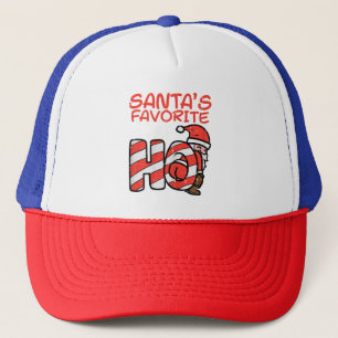 Boné Santas Favoritas Engraçadas Adultos de Natal