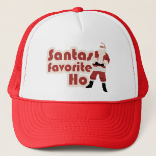 Boné Santas Favoritas Ho Engraçado Natal