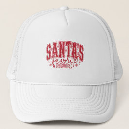 Boné Santa's Favorite Mom Hat