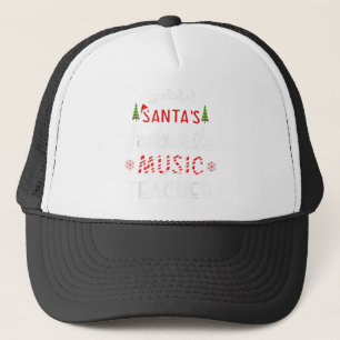 Boné Santa's Favourite Music Teacher Musician Christmas