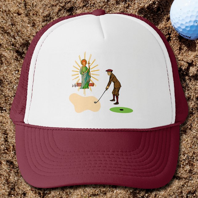 Boné Santo Judas Tadeu & Golfista Apavorado (Criador carregado)