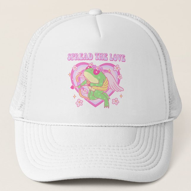 Boné Sapo Cute Cupid - Espalhe o Amor (Frente)