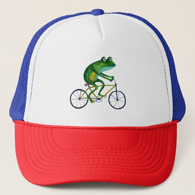 Boné Sapo Na Bicicleta (Frente)