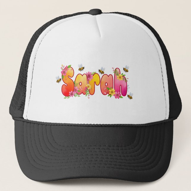 Boné Sarah - chapéus personalizados para ela (Frente)