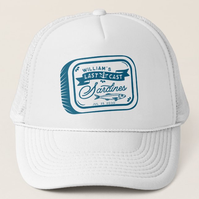 Boné Sardine, Parte do Despedida de Solteiro, Vintage,  (Frente)