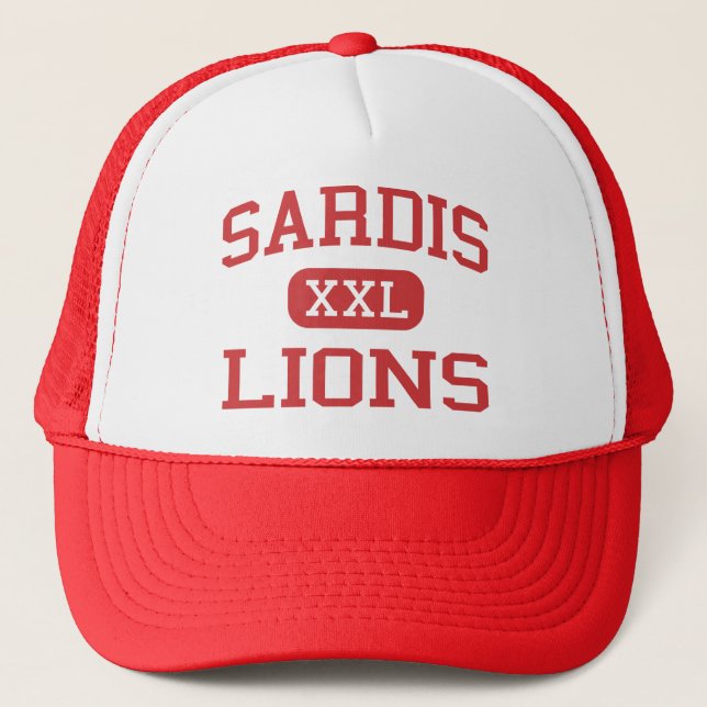 Boné Sardis - leões - segundo grau de Sardis - Boaz (Frente)