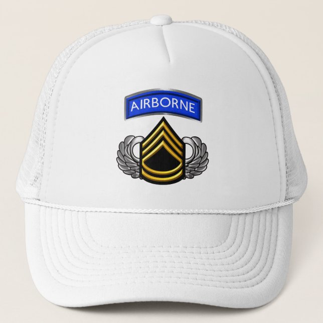 Boné Sargento de Primeira Classe SFC Aerotransportado (Frente)