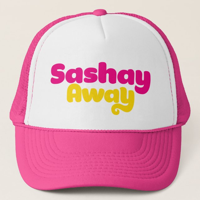 Boné Sashay Away. (Frente)