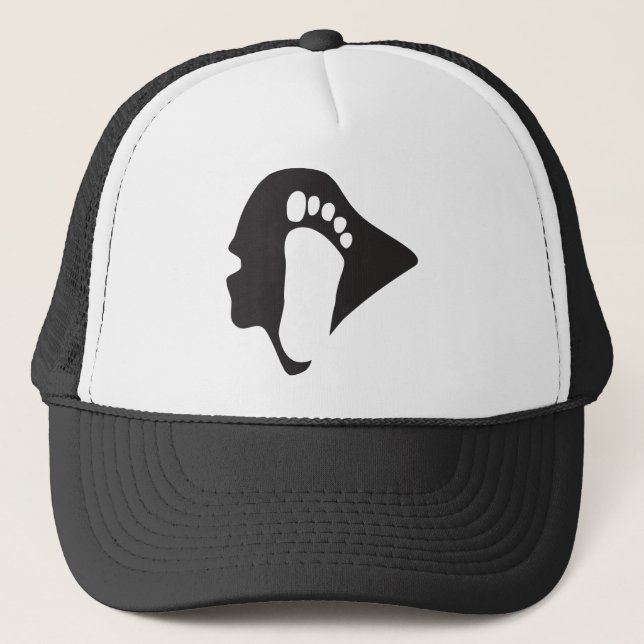 Boné Sasquatch/chapéu de Bigfoot (Frente)