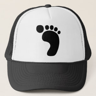 Boné Sasquatch da pegada de pé