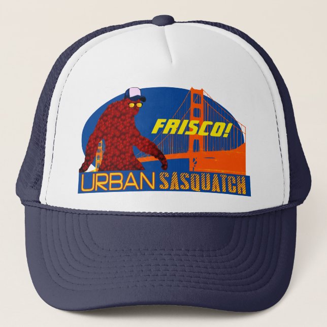 Boné Sasquatch Urbano - São Francisco - FRISCO! (Frente)