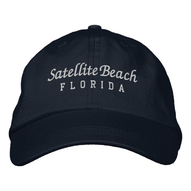 Boné Satélite Beach - Flórida Boriderada com Chapéu Bas (Frente)