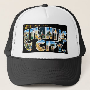 Boné Saudações da Cidade do Atlântico