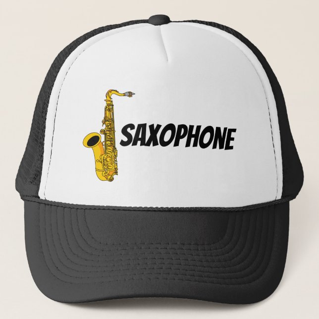 Boné saxofone (Frente)