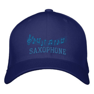 Boné Saxofone bordado