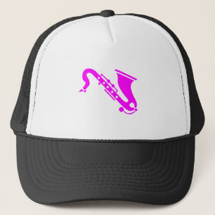 Boné Saxofone - magenta