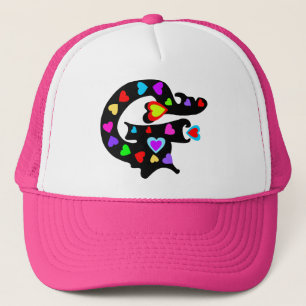 Boné ╚" Scandra, inicial G Na moda Trucker Hat¨ ╝